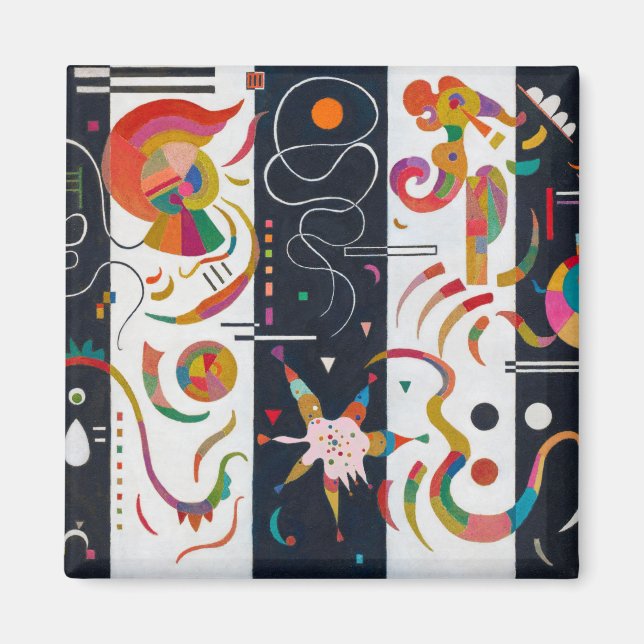 Íman Stripes, Wassily Kandinsky (Frente)