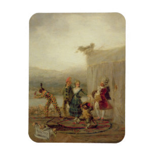 Íman Stroll Players, 1793 (óleo na placa de estanho)