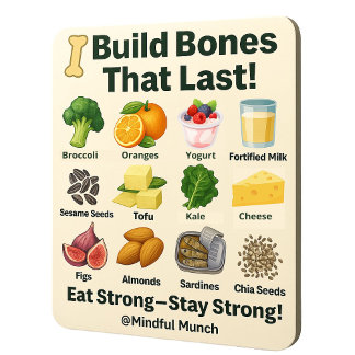 Íman Strong Bones Fridge Magnet