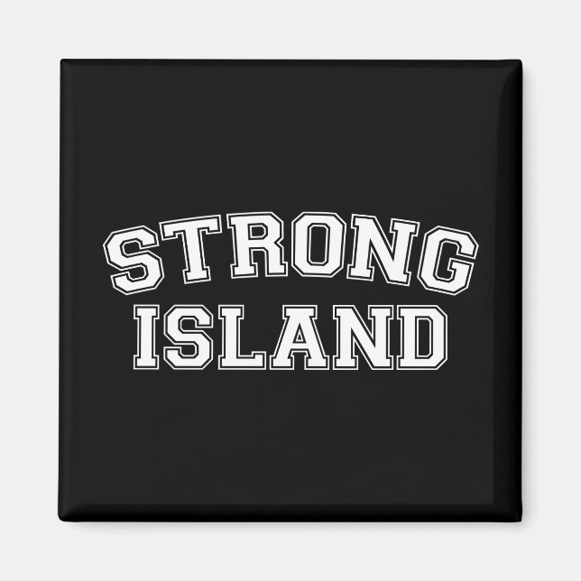 Íman Strong Island, NYC, EUA (Frente)