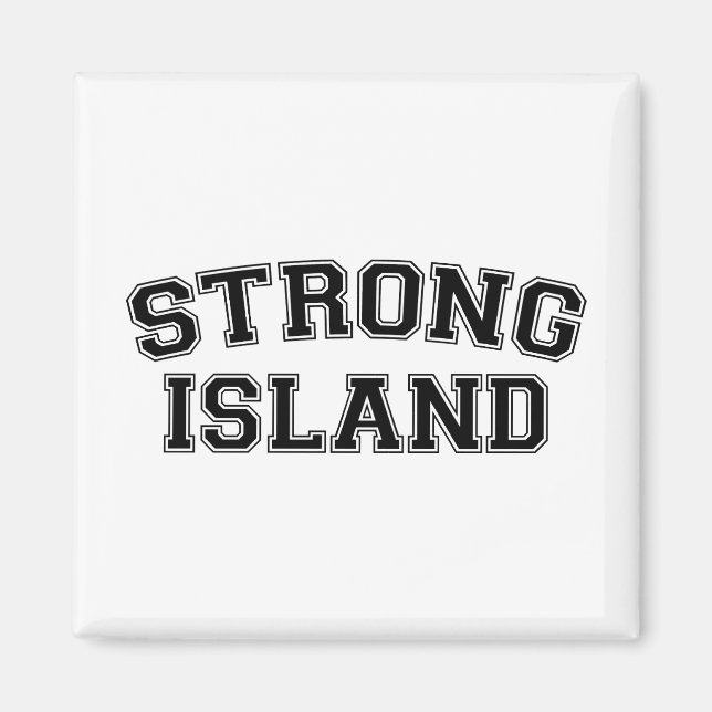 Íman Strong Island, NYC, EUA (Frente)