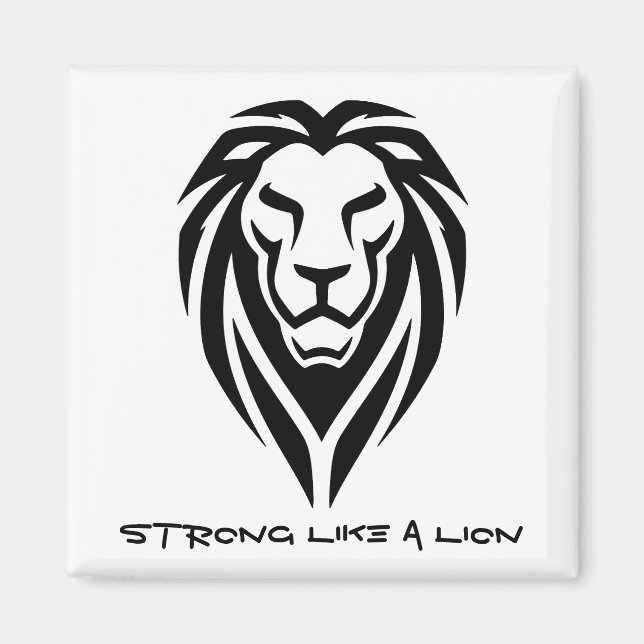Íman Strong like a lion (Frente)