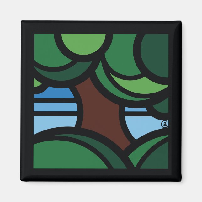 Íman Strong Tree (Frente)