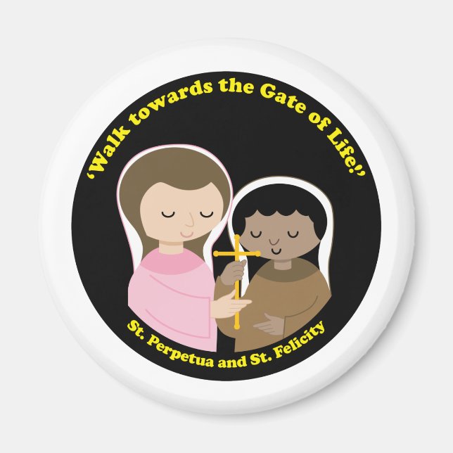 Íman Sts. Perpétua e Felicidade (Frente)