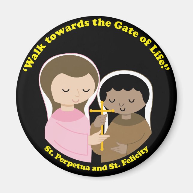 Íman Sts. Perpétua e Felicidade (Frente)