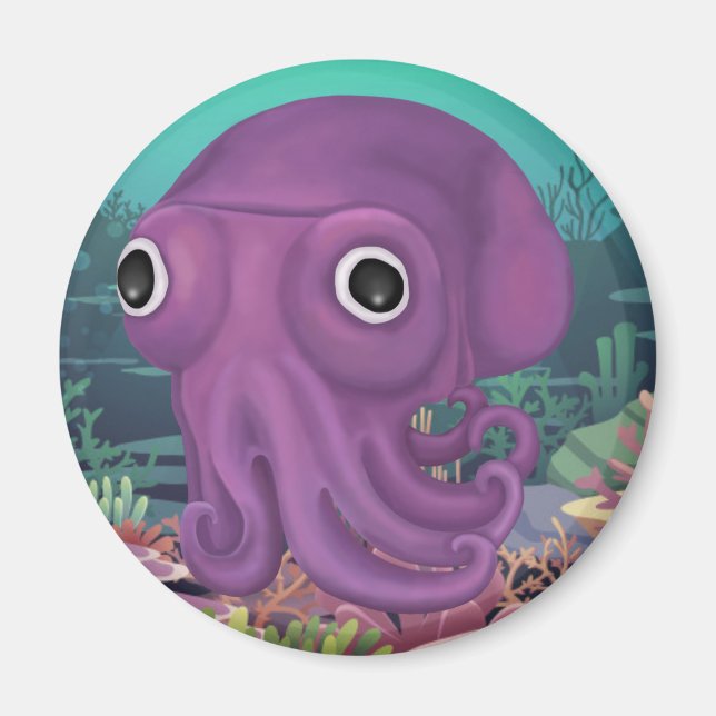 Íman Stubby Squid (Frente)