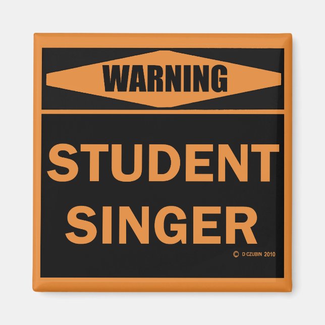 Íman Student Singer (Frente)