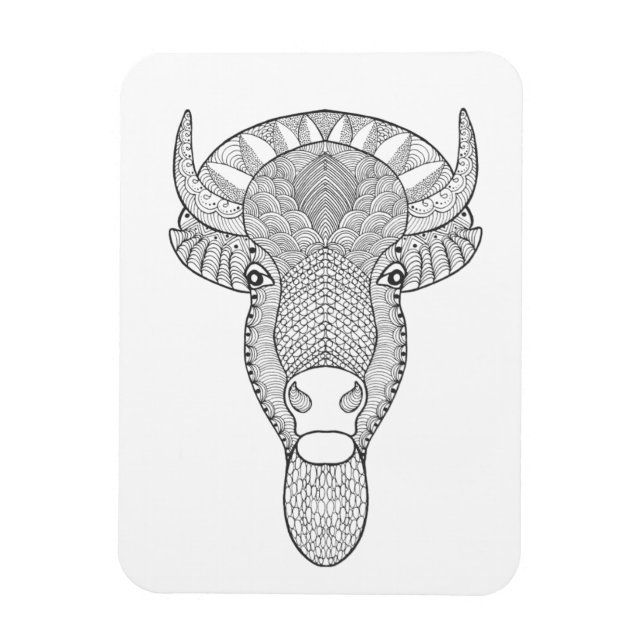 Íman Style Bull Head (Vertical)