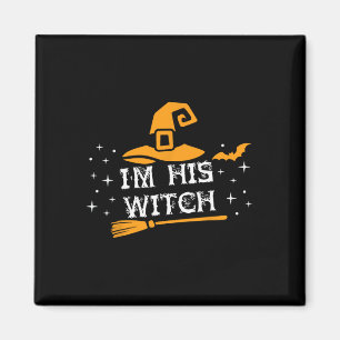 Íman Sua Bruxa Correspondendo Casais De Halloween Figur