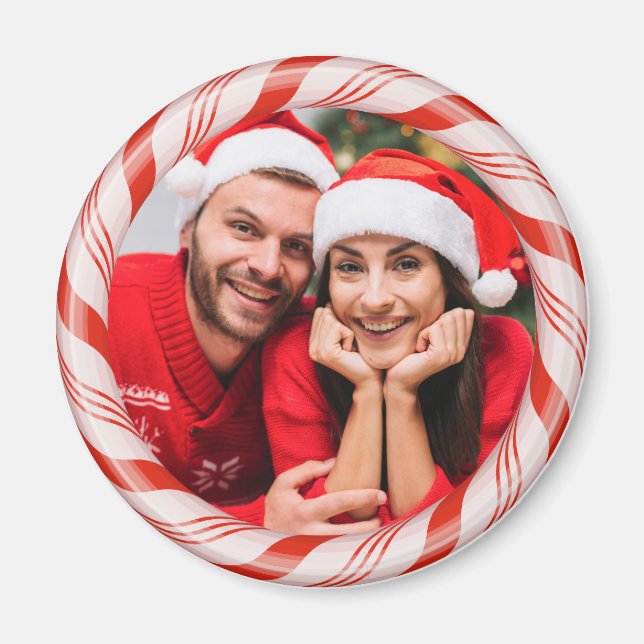 Íman Sua foto em um ímã personalizado Candy Frame (Frente)