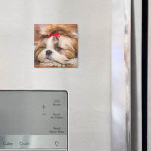 Íman Sua foto personalizada do cachorro de estimação
