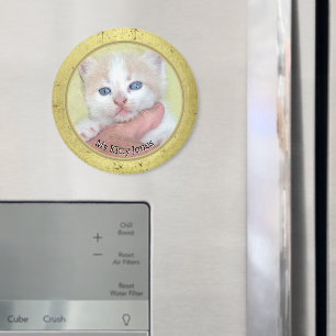 Íman Sua Foto/Texto - Oferta Anual Tradicional - Ouro