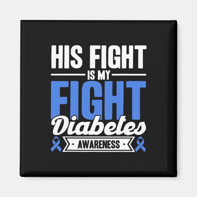 Íman Sua Luta É A Minha Consciência Da Diabetes (Frente)