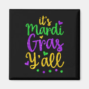 Íman Sua Máscara do Mardi Gras Yall Mardi Gras Party