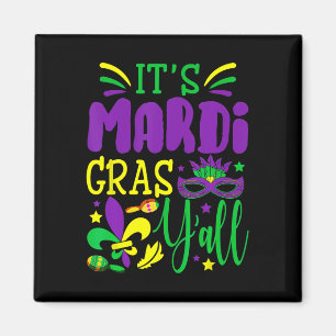 Íman Sua Máscara do Mardi Gras Yall Mardi Gras Party