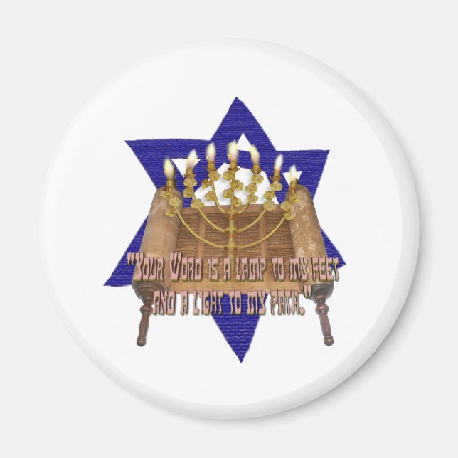 Íman Sua palavra é uma lâmpada para meus pés (Frente)