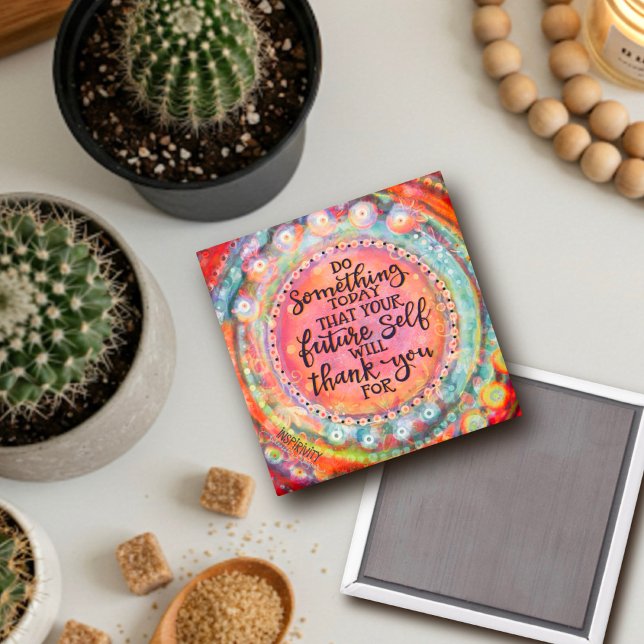 Íman Sua Própria Citação do Futuro Obrigado Rosa Bonito (Criador carregado)