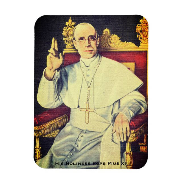 Íman Sua Santidade o Papa Pius XII (Vertical)