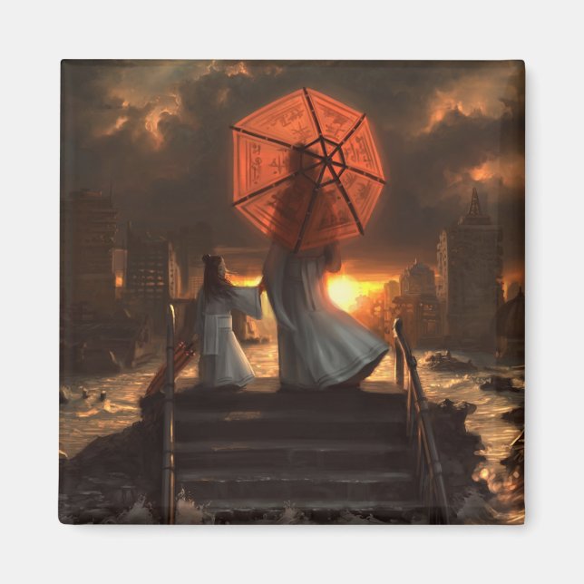 Íman Sua Silhouette Silenciosa (Frente)