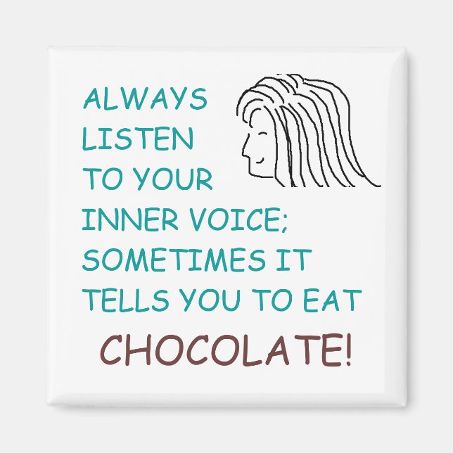 Íman SUA VOZ INTERNA - ímã (Frente)