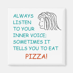 Íman SUA VOZ INTERNA - ímã - Personalizada