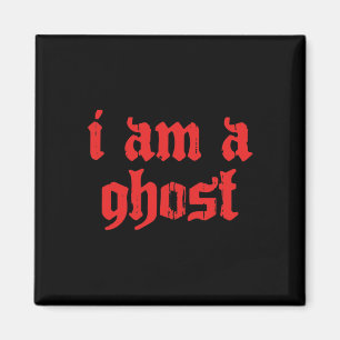Íman Suave Grunge Eu Sou Um Fantasma Halloween