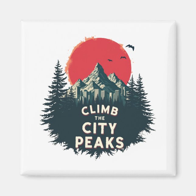 Íman Suba Os Picos Da Cidade - Aventuras De Montanheira (Frente)