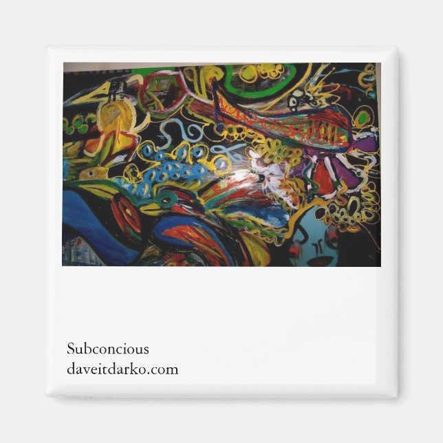 Íman SUBCONCIOSO, Subconciousdaveitdarko.com (Frente)