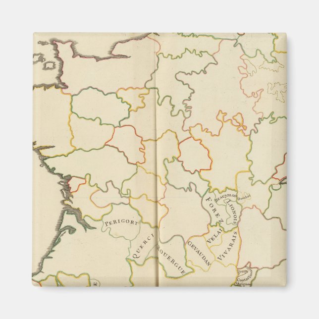 Íman Subdivisão da França (Frente)