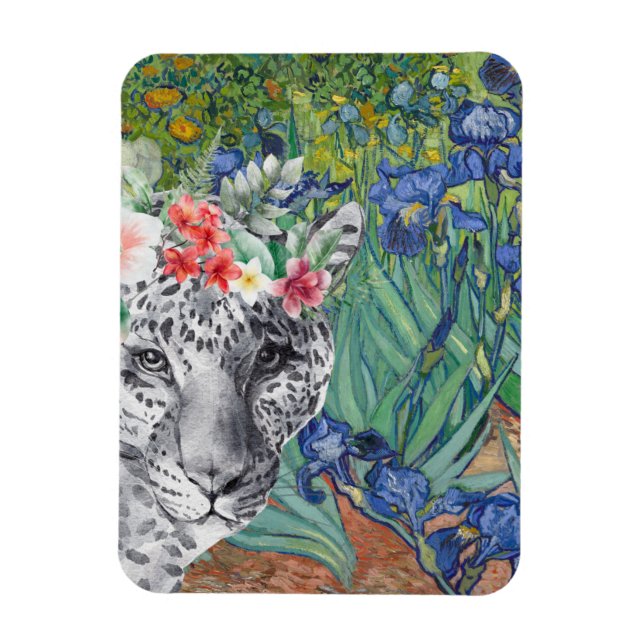 Íman Subidas e Leopardo Rico de Van Gogh (Vertical)