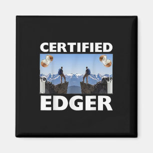 Íman Subidor de Bordas Certificado Engraçado Especifica