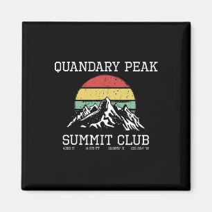 Íman Subiu ao Clube de Trilha do Cume do Quandary Peak