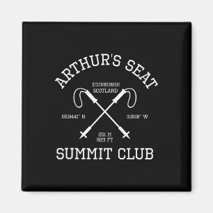 Íman Subiu Arthur’s Seat Escócia Summit Club Caminhada