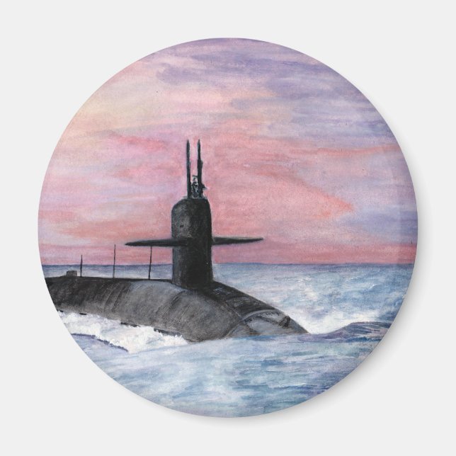 Íman Submarino da Classe Ohio (Frente)