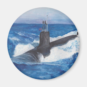 Íman Submarino de Guerreiros de Classe Virginia