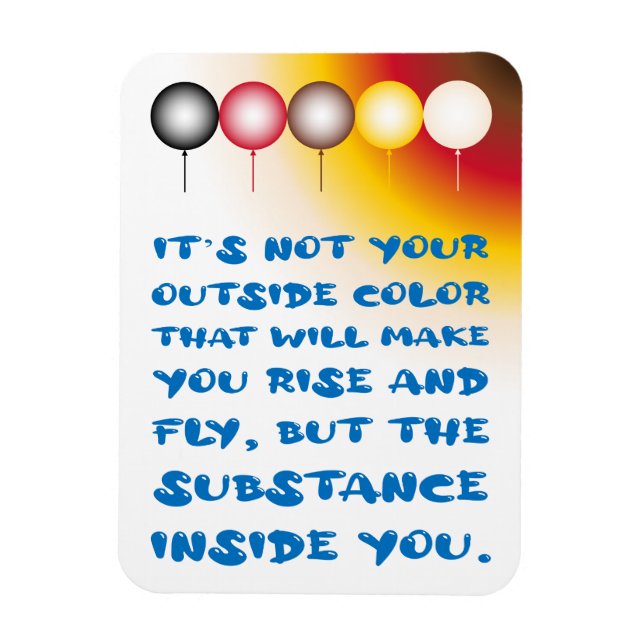 Íman Substância interna de uma cor externa (Vertical)