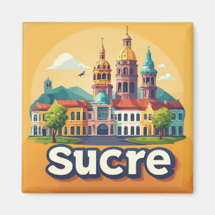 Íman Sucre Bolívia Cidade Viagem Presente Memória 🗺️