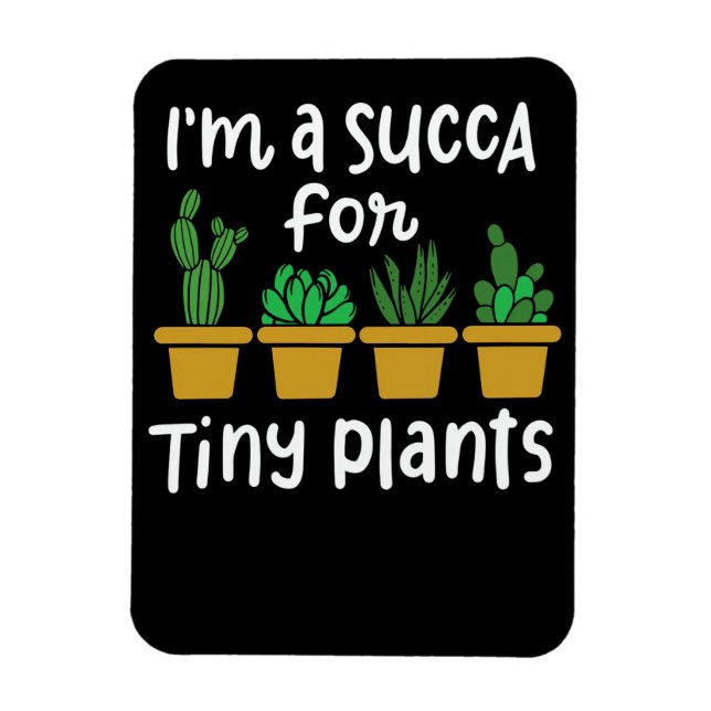 Íman Suculentes Plantas Pequenas (Vertical)