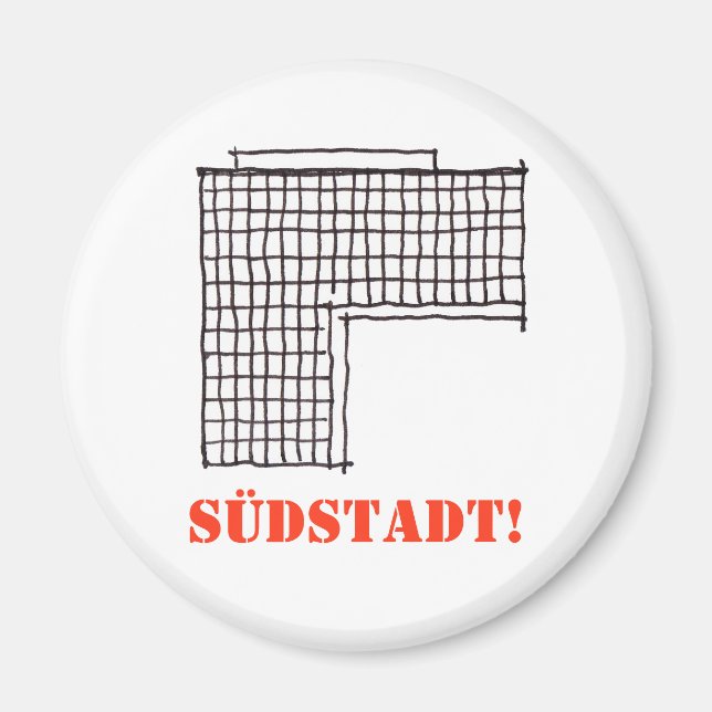 Íman Südstadt colônia: Casa de grua! (Frente)