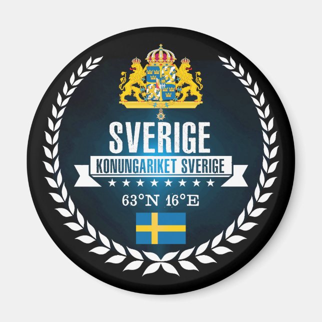 Íman Suecia (Frente)