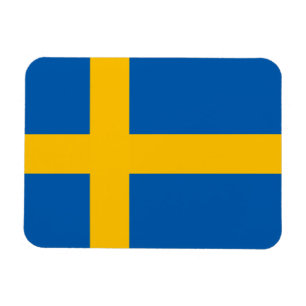 Íman Suecia - bandeira sueco
