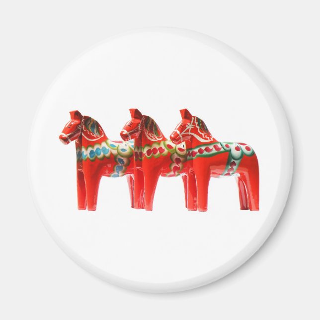 Íman Suecia Dala Horse (Frente)