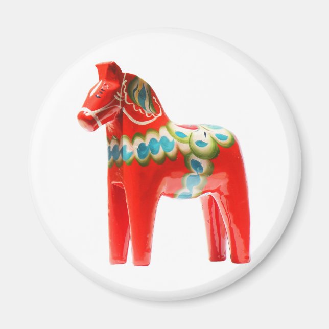 Íman Suecia Dala Horse (Frente)