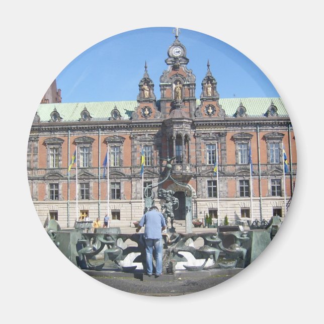 Íman Suecia de Malmö - Câmara Municipal (Frente)