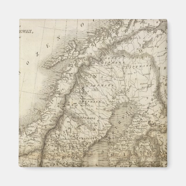 Íman Suecia, Dinamarca, Noruega (Frente)