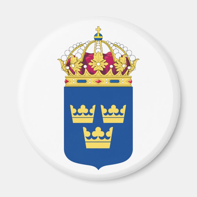 Íman Suecia do ímã de armas (Frente)