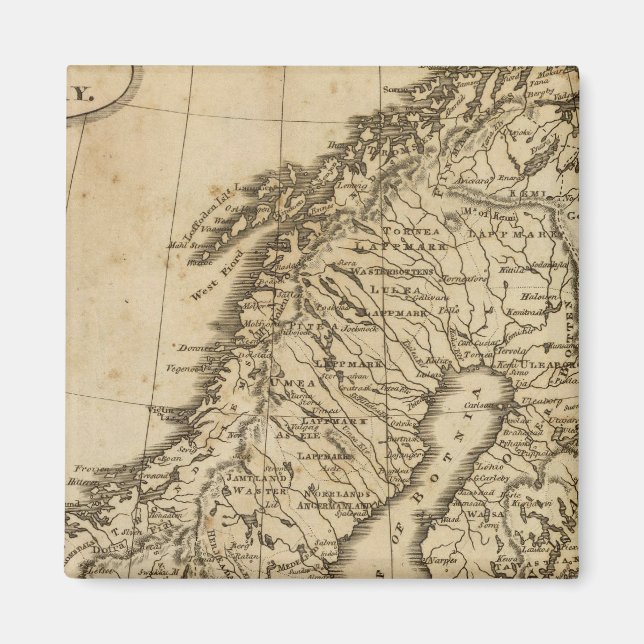 Íman Suecia, Noruega 3 (Frente)