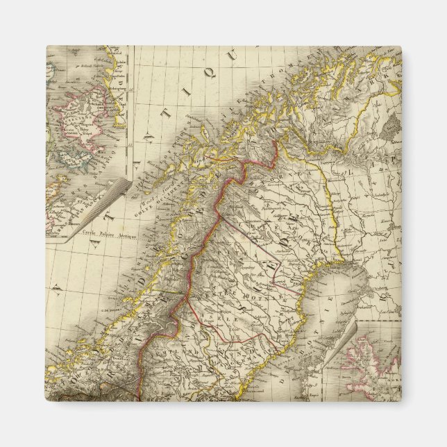 Íman Suecia, Noruega, Dinamarca (Frente)