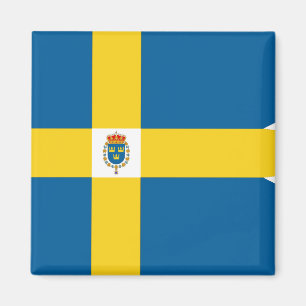 Íman Suecia-Real, bandeira da suecia