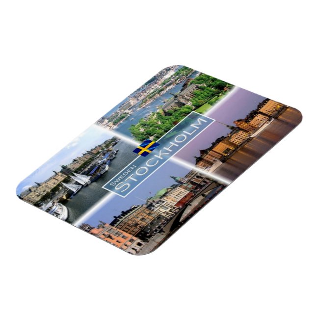 Íman SUECIA SE - Estocolmo - Jardim FERIDO - (Left Side)